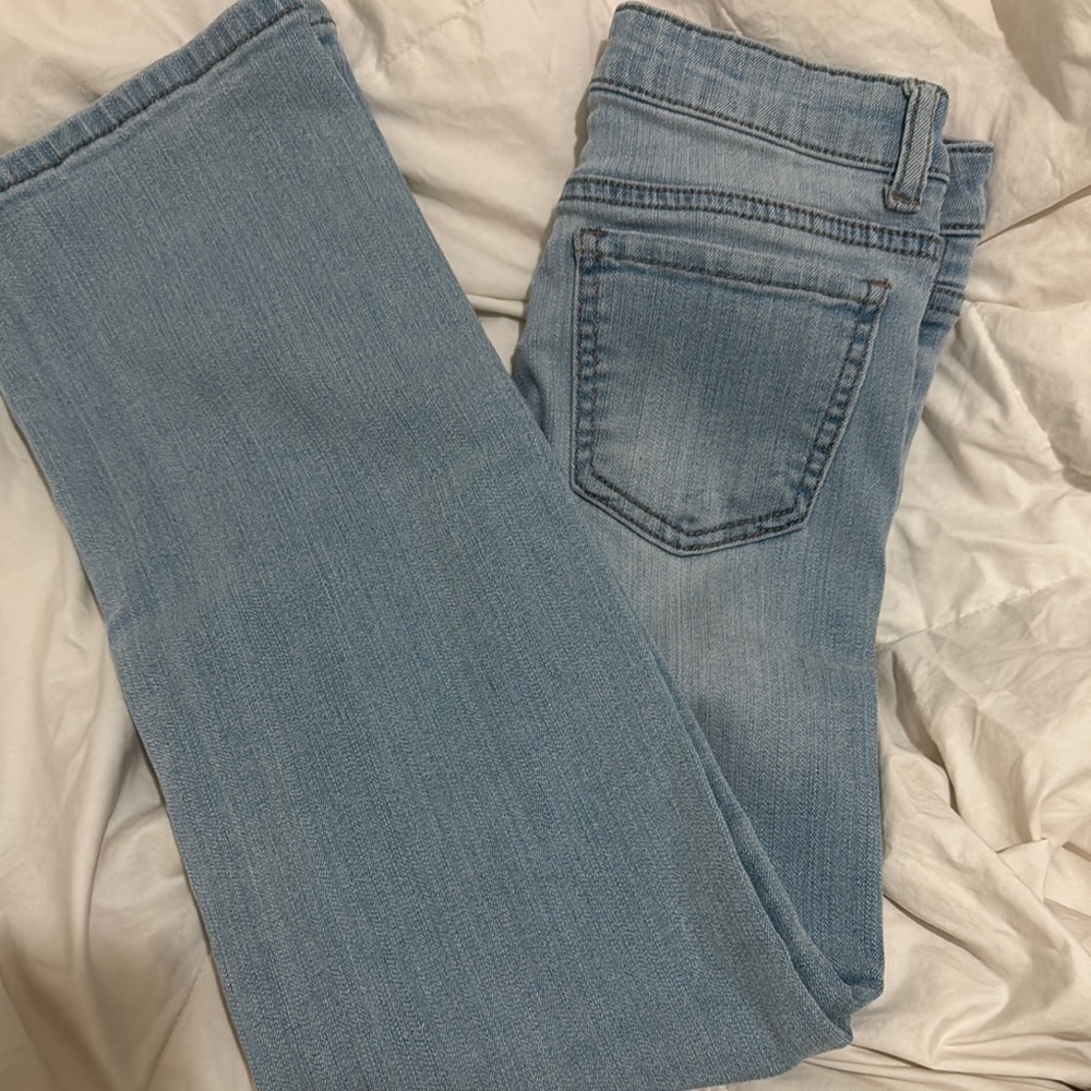 Light Blue Girls Jeans - Classic Straight Fit